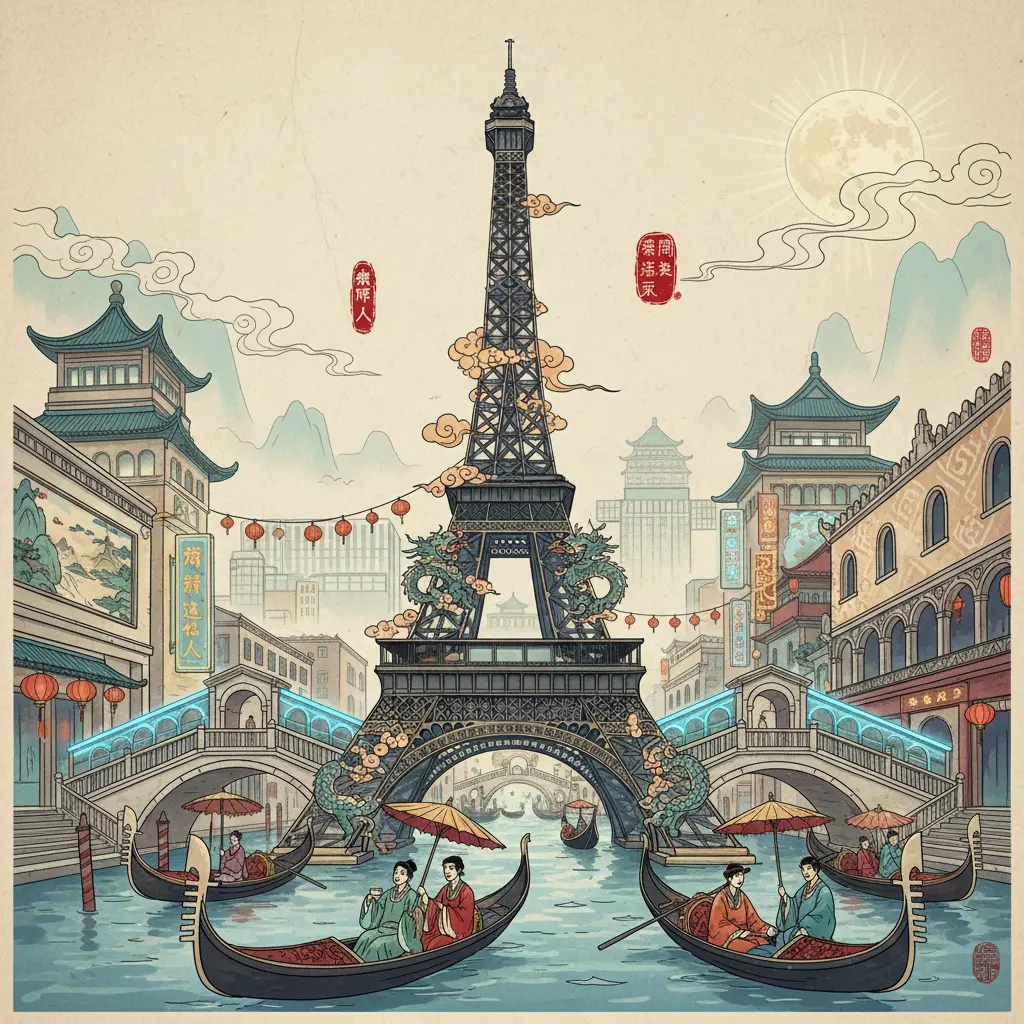 威尼斯人 - 澳門巴黎人艾菲爾鐵塔