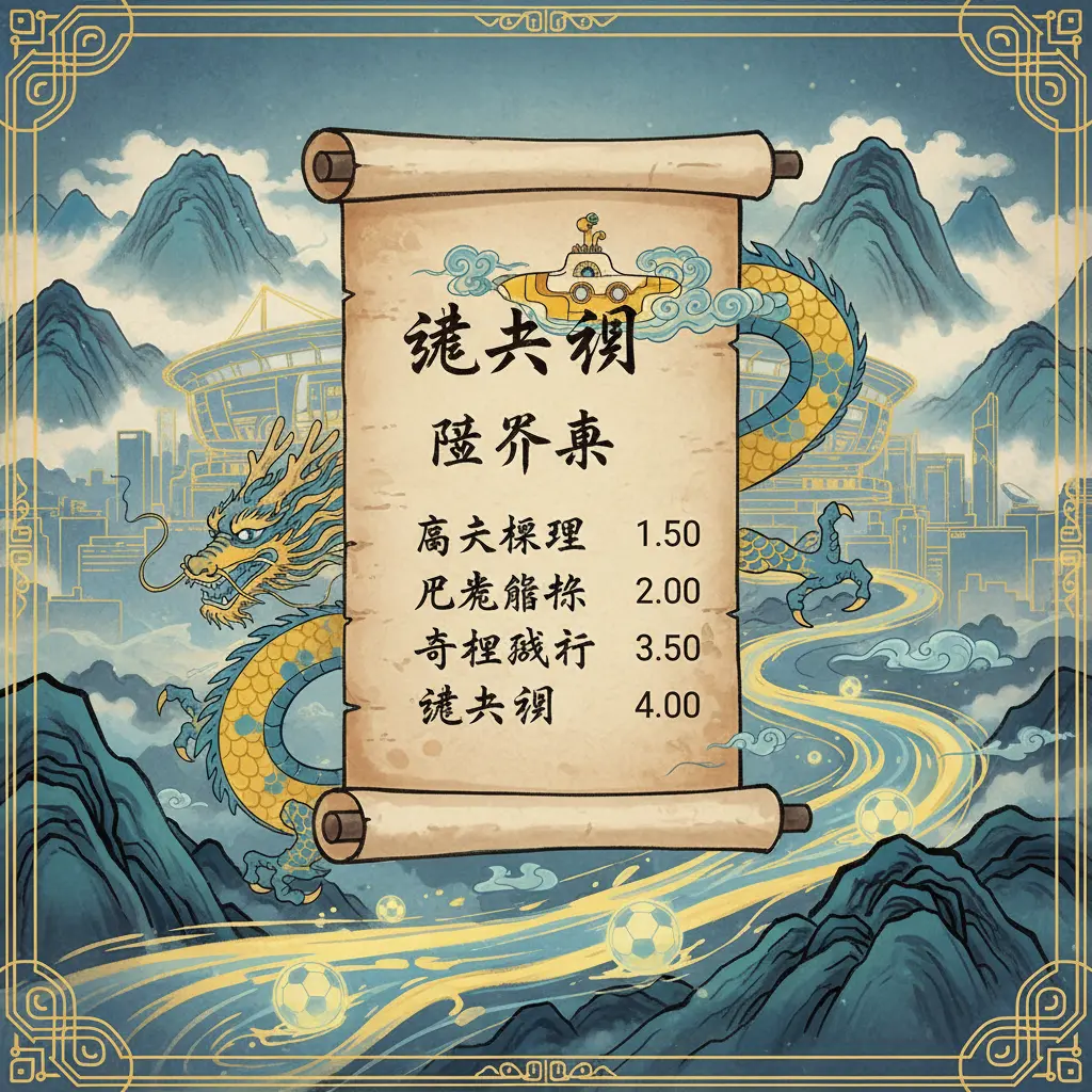 賠率表 - 維拉利爾