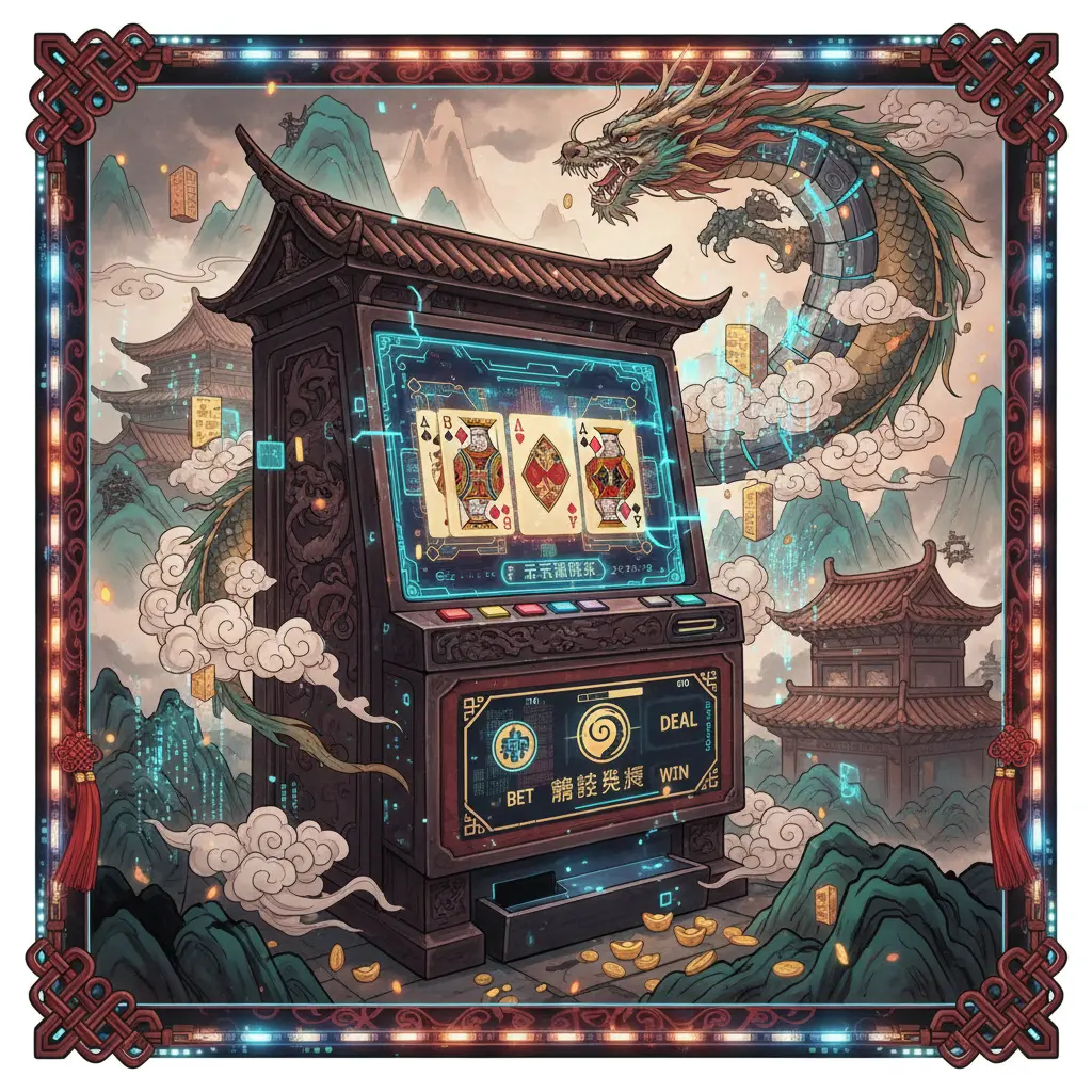 老虎機遊戲 - 電子視頻撲克